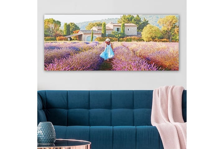 Canvastaulu YTY Floral & Botanical Monivärinen - 120x50 cm - Sisustustuotteet - Taulu & taide - Canvas-taulu