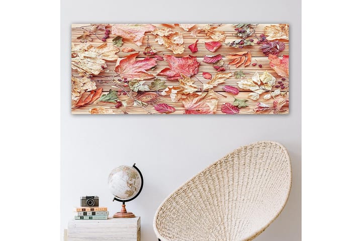 Canvastaulu YTY Floral & Botanical Monivärinen - 120x50 cm - Sisustustuotteet - Taulu & taide - Canvas-taulu