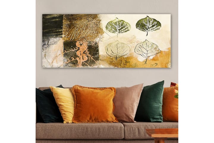 Canvastaulu YTY Floral & Botanical Monivärinen - 120x50 cm - Sisustustuotteet - Taulu & taide - Canvas-taulu