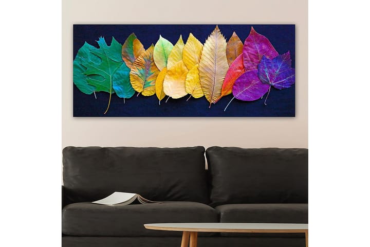 Canvastaulu YTY Floral & Botanical Monivärinen - 120x50 cm - Sisustustuotteet - Taulu & taide - Canvas-taulu