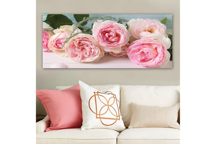 Canvastaulu YTY Floral & Botanical Monivärinen - 120x50 cm - Sisustustuotteet - Taulu & taide - Canvas-taulu