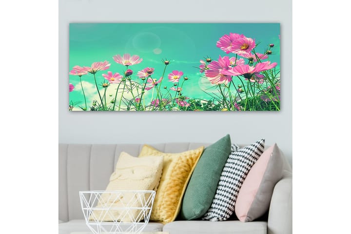 Canvastaulu YTY Floral & Botanical Monivärinen - 120x50 cm - Sisustustuotteet - Taulu & taide - Canvas-taulu