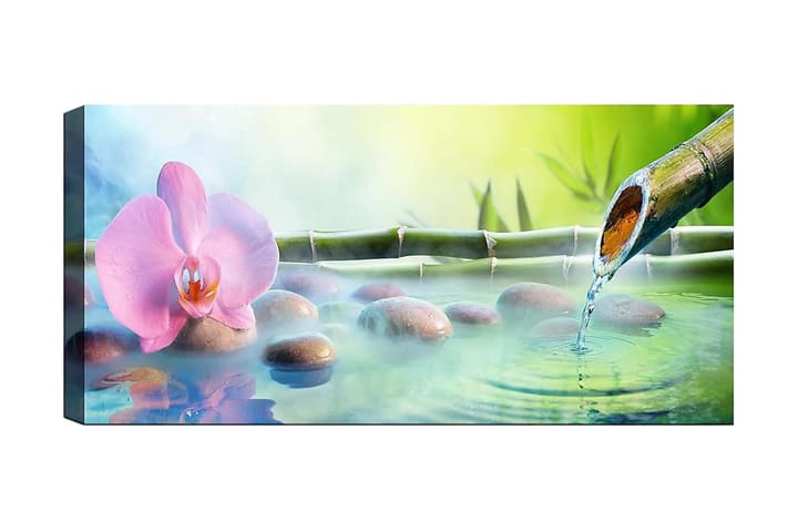 Canvastaulu YTY Floral & Botanical Monivärinen - 120x50 cm - Sisustustuotteet - Taulu & taide - Canvas-taulu