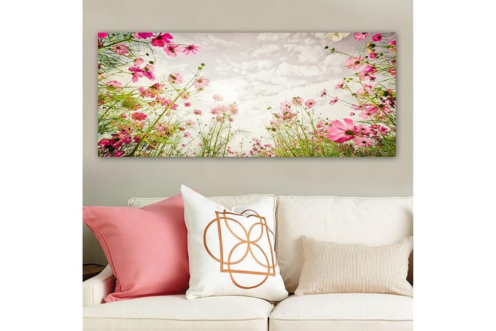 Canvastaulu YTY Floral & Botanical Monivärinen - 120x50 cm - Sisustustuotteet - Taulu & taide - Canvas-taulu