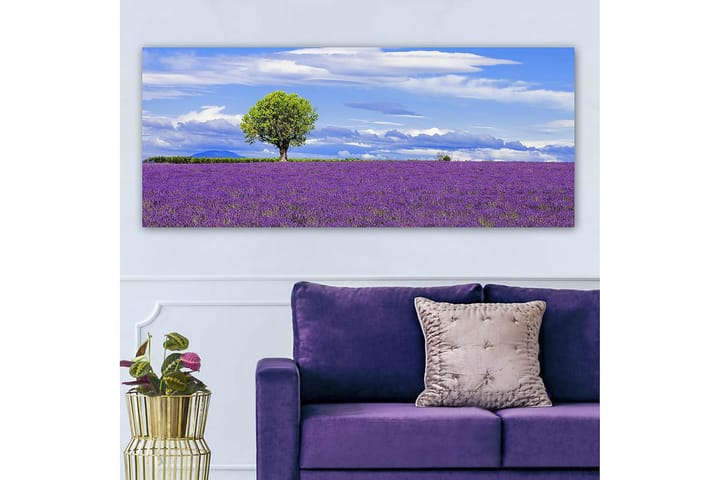 Canvastaulu YTY Floral & Botanical Monivärinen - 120x50 cm - Sisustustuotteet - Taulu & taide - Canvas-taulu