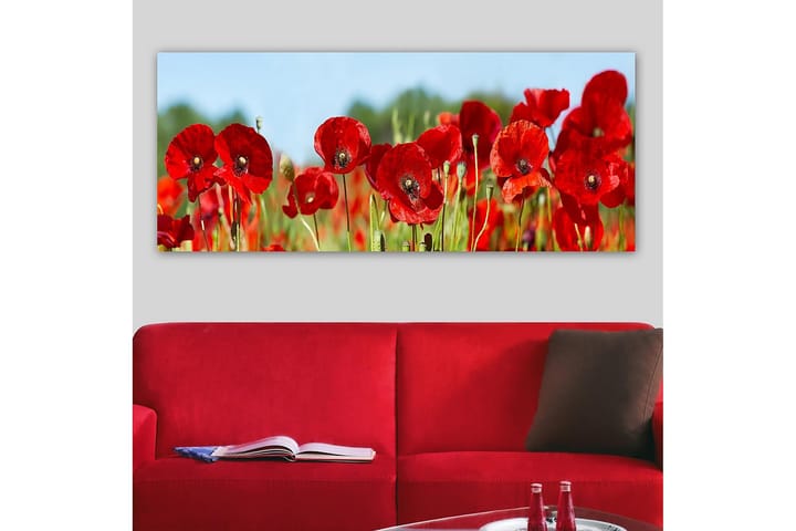 Canvastaulu YTY Floral & Botanical Monivärinen - 120x50 cm - Sisustustuotteet - Taulu & taide - Canvas-taulu