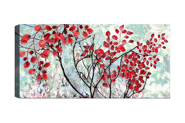 Canvastaulu YTY Floral & Botanical Monivärinen - 120x50 cm - Sisustustuotteet - Taulu & taide - Canvas-taulu