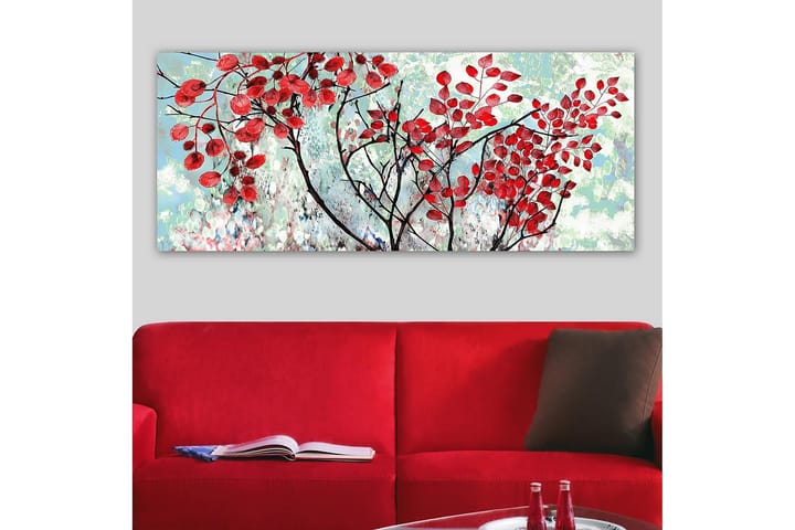 Canvastaulu YTY Floral & Botanical Monivärinen - 120x50 cm - Sisustustuotteet - Taulu & taide - Canvas-taulu