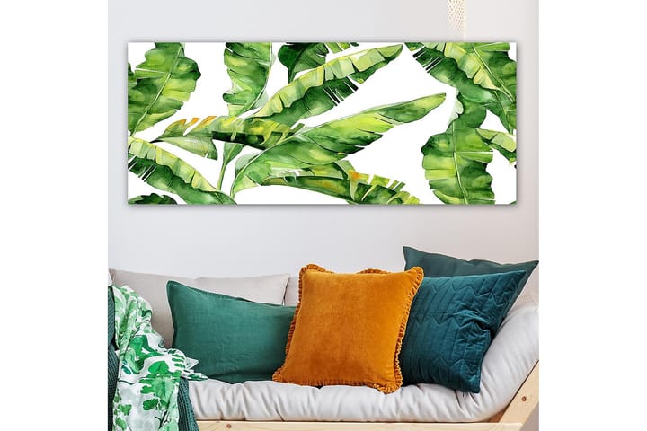 Canvastaulu YTY Floral & Botanical Monivärinen - 120x50 cm - Sisustustuotteet - Taulu & taide - Canvas-taulu