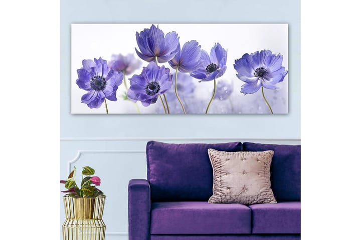 Canvastaulu YTY Floral & Botanical Monivärinen - 120x50 cm - Sisustustuotteet - Taulu & taide - Canvas-taulu