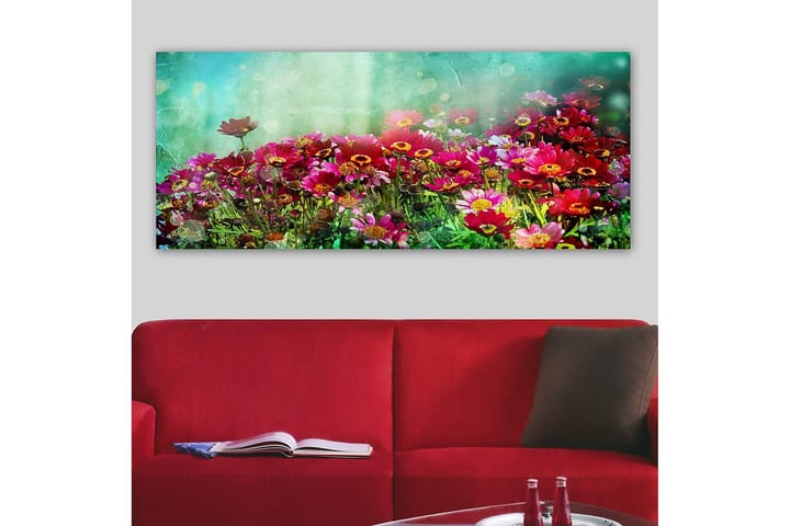 Canvastaulu YTY Floral & Botanical Monivärinen - 120x50 cm - Sisustustuotteet - Taulu & taide - Canvas-taulu