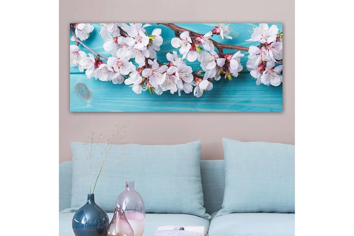 Canvastaulu YTY Floral & Botanical Monivärinen - 120x50 cm - Sisustustuotteet - Taulu & taide - Canvas-taulu