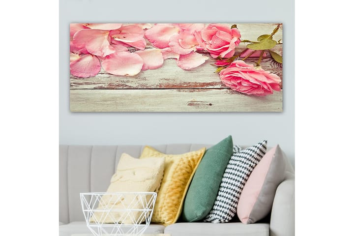 Canvastaulu YTY Floral & Botanical Monivärinen - 120x50 cm - Sisustustuotteet - Taulu & taide - Canvas-taulu