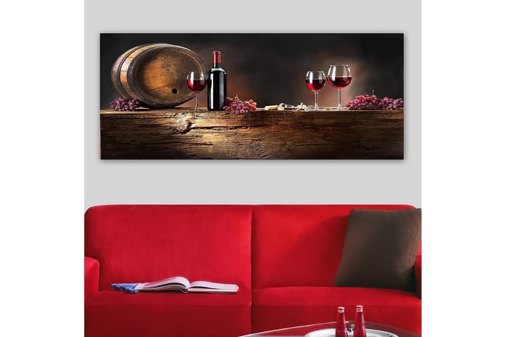 Canvastaulu YTY Food & Beverage Monivärinen - 120x50 cm - Sisustustuotteet - Taulu & taide - Canvas-taulu