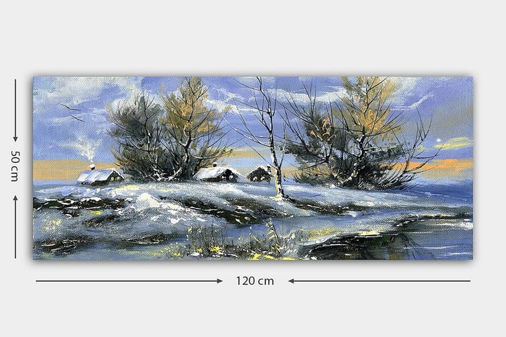 Canvastaulu YTY Landscape & Nature Monivärinen - 120x50 cm - Sisustustuotteet - Taulu & taide - Canvas-taulu