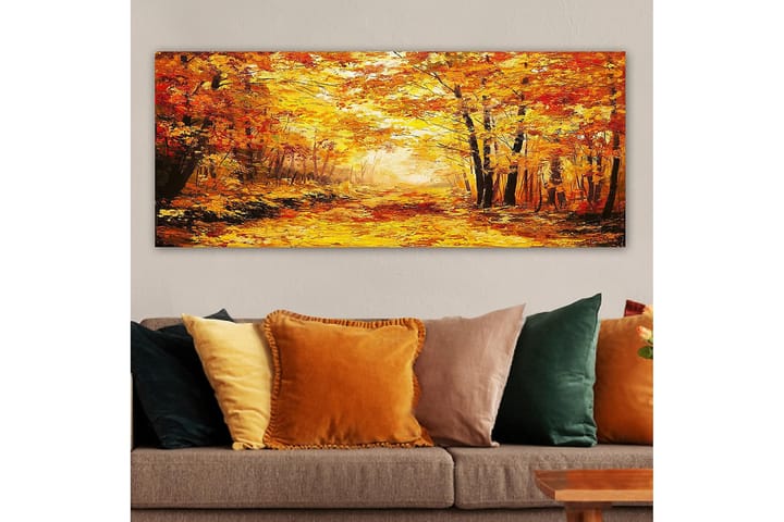 Canvastaulu YTY Landscape & Nature Monivärinen - 120x50 cm - Sisustustuotteet - Taulu & taide - Canvas-taulu