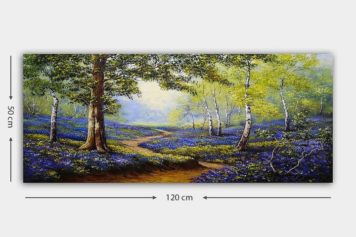 Canvastaulu YTY Landscape & Nature Monivärinen - 120x50 cm - Sisustustuotteet - Taulu & taide - Canvas-taulu