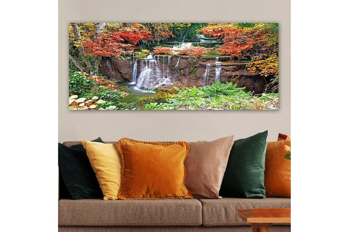 Canvastaulu YTY Landscape & Nature Monivärinen - 120x50 cm - Sisustustuotteet - Taulu & taide - Canvas-taulu