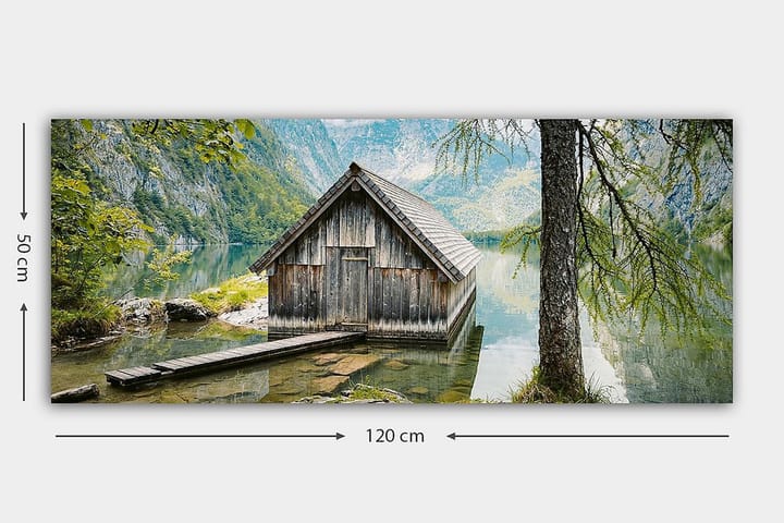 Canvastaulu YTY Landscape & Nature Monivärinen - 120x50 cm - Sisustustuotteet - Taulu & taide - Canvas-taulu