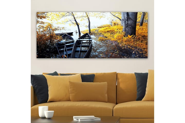 Canvastaulu YTY Landscape & Nature Monivärinen - 120x50 cm - Sisustustuotteet - Taulu & taide - Canvas-taulu