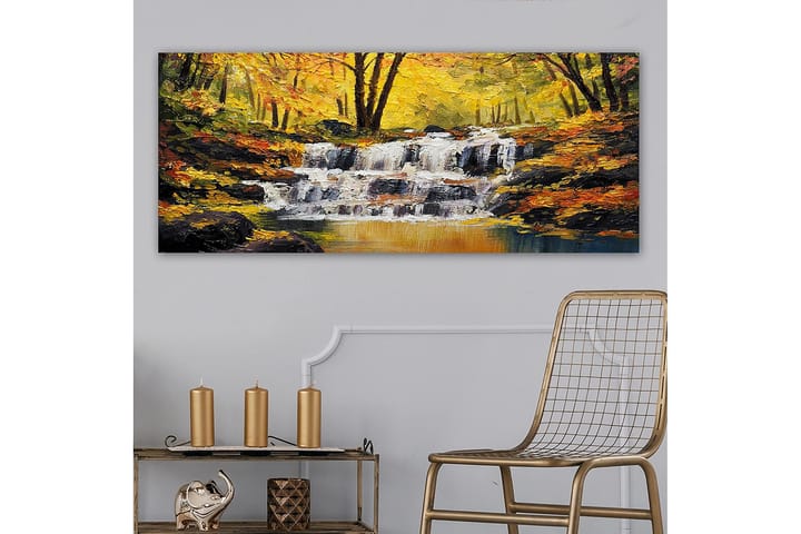 Canvastaulu YTY Landscape & Nature Monivärinen - 120x50 cm - Sisustustuotteet - Taulu & taide - Canvas-taulu