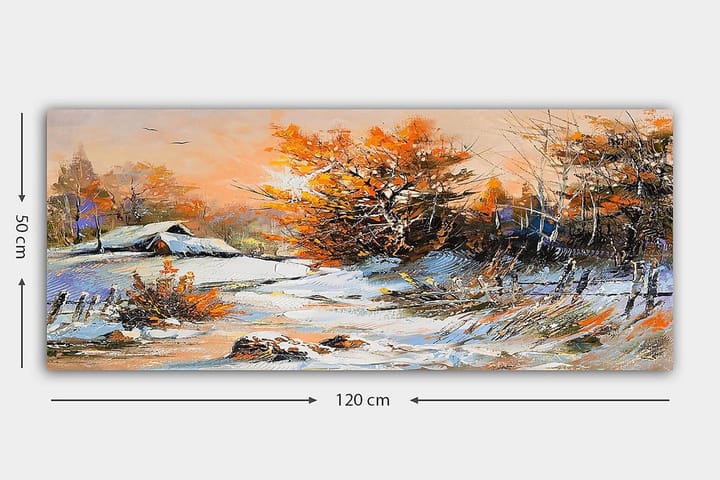 Canvastaulu YTY Landscape & Nature Monivärinen - 120x50 cm - Sisustustuotteet - Taulu & taide - Canvas-taulu