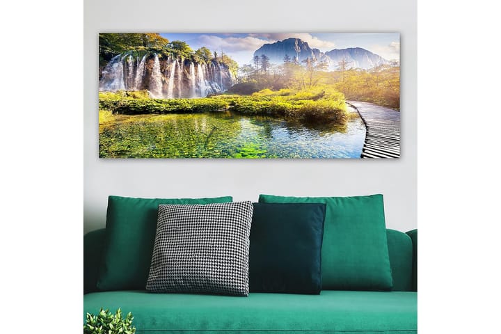 Canvastaulu YTY Landscape & Nature Monivärinen - 120x50 cm - Sisustustuotteet - Taulu & taide - Canvas-taulu