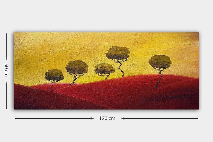 Canvastaulu YTY Landscape & Nature Monivärinen - 120x50 cm - Sisustustuotteet - Taulu & taide - Canvas-taulu