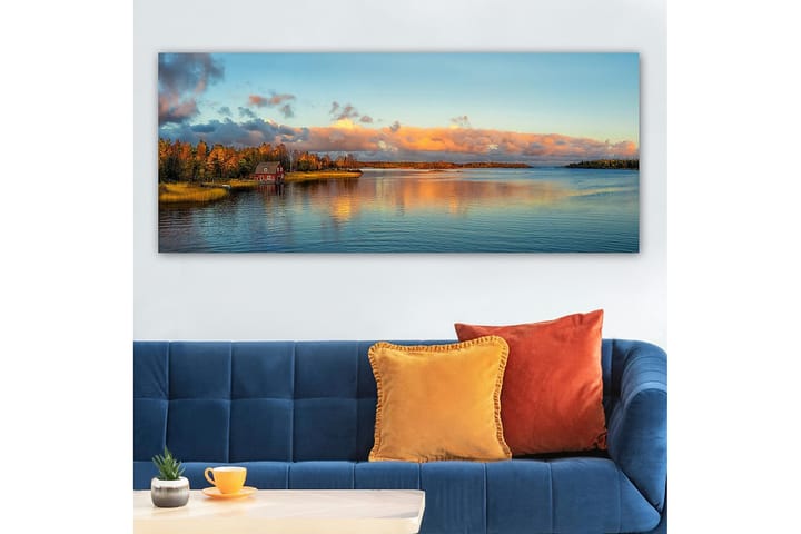 Canvastaulu YTY Landscape & Nature Monivärinen - 120x50 cm - Sisustustuotteet - Taulu & taide - Canvas-taulu