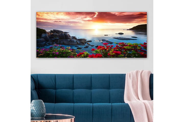 Canvastaulu YTY Landscape & Nature Monivärinen - 120x50 cm - Sisustustuotteet - Taulu & taide - Canvas-taulu