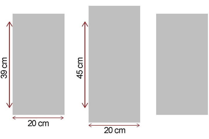 Koristeellinen Canvas Taulu (3 osaa) - Canvas-taulu - Seinäkoristeet