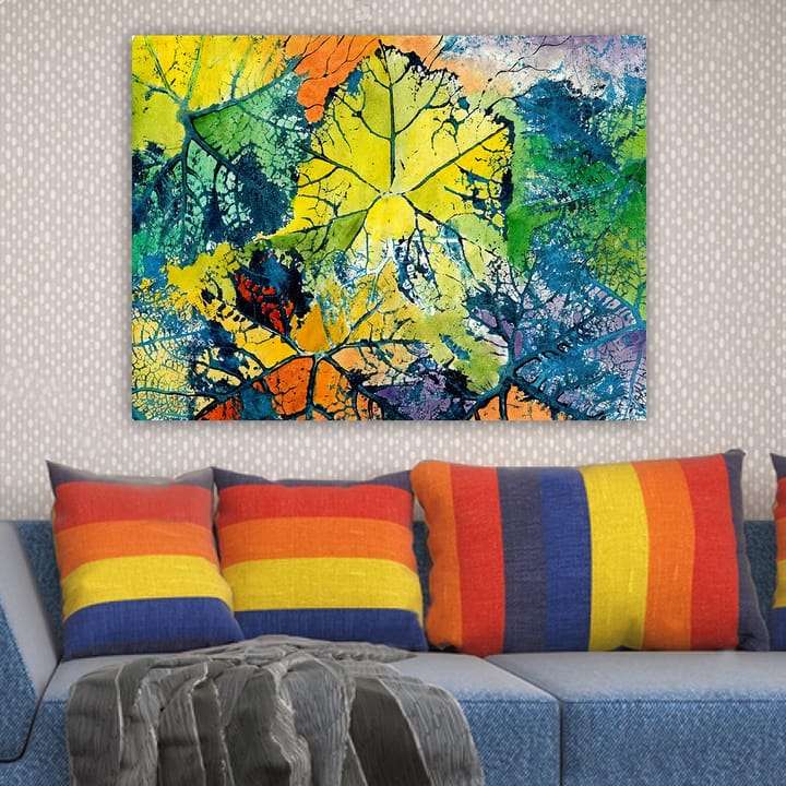 Koristeellinen Canvastaulu 70x100 cm - Monivärinen - Sisustustuotteet - Taulu & taide - Canvas-taulu