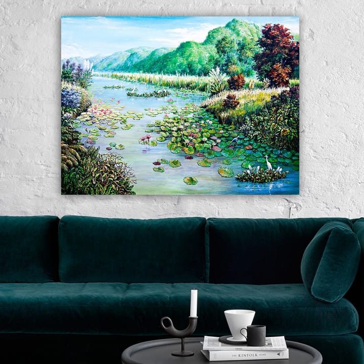 Koristeellinen Canvastaulu 70x100 cm - Monivärinen - Sisustustuotteet - Taulu & taide - Canvas-taulu