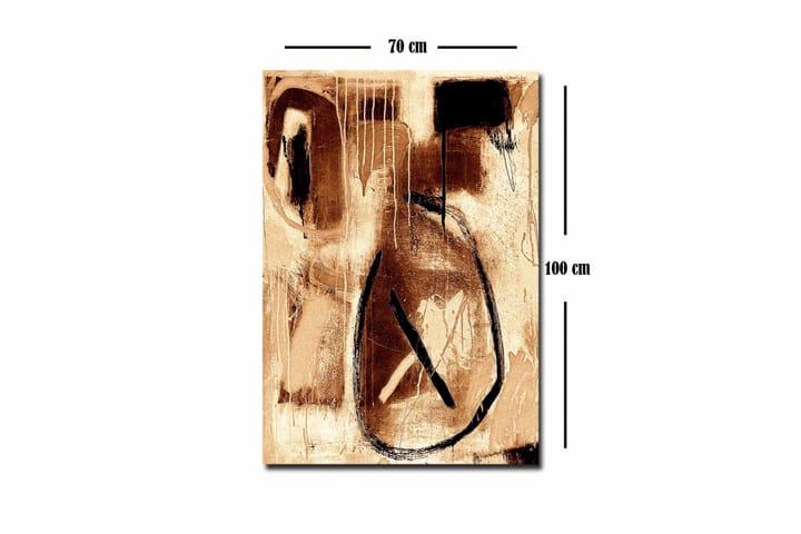 Seinäkoriste Canvas Maalaus - Sisustustuotteet - Taulu & taide - Canvas-taulu