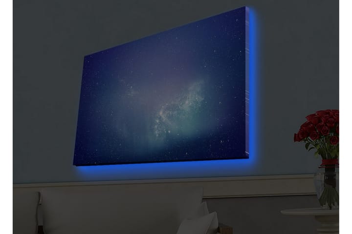 Seinäkoriste LED-valaistu Canvas Maalaus - Sisustustuotteet - Taulu & taide - Canvas-taulu