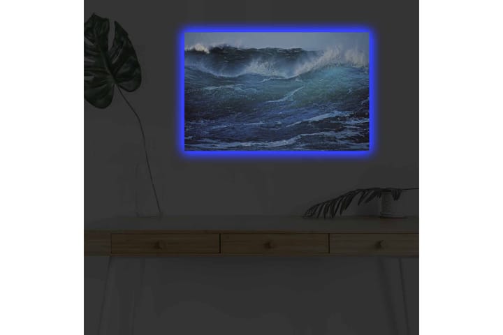 Seinäkoriste LED-valaistu Canvas Maalaus - Sisustustuotteet - Taulu & taide - Canvas-taulu