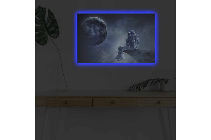 Seinäkoriste LED-valaistu Canvas Maalaus - Sisustustuotteet - Taulu & taide - Canvas-taulu