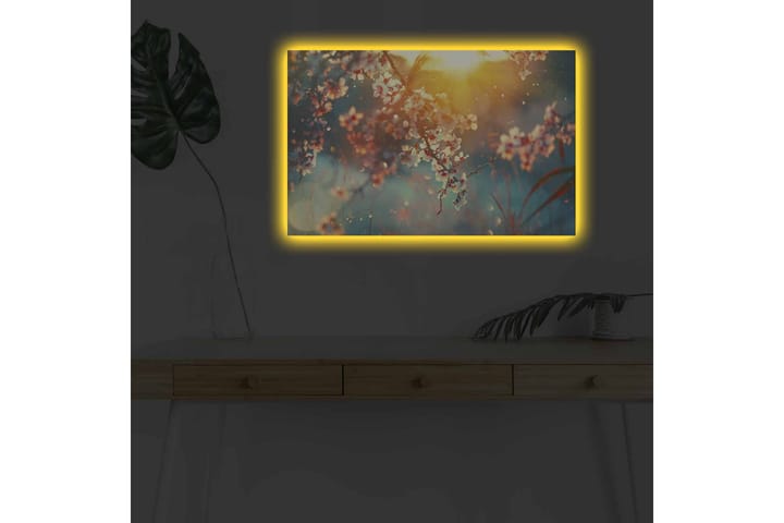 Seinäkoriste LED-valaistu Canvas Maalaus - Sisustustuotteet - Taulu & taide - Canvas-taulu