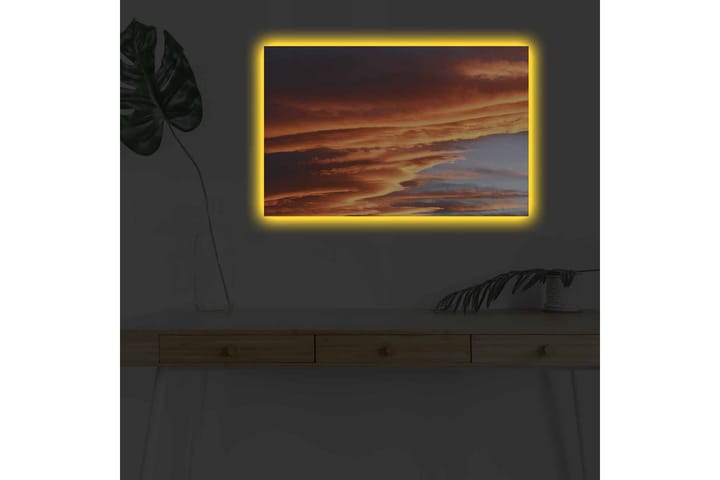 Seinäkoriste LED-valaistu Canvas Maalaus - Sisustustuotteet - Taulu & taide - Canvas-taulu