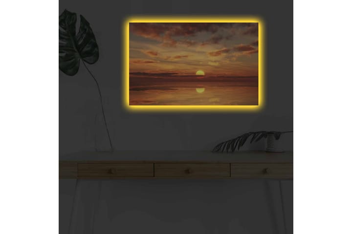 Seinäkoriste LED-valaistu Canvas Maalaus - Sisustustuotteet - Taulu & taide - Canvas-taulu