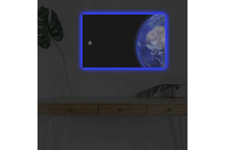 Seinäkoriste LED-valaistu Canvas Maalaus - Sisustustuotteet - Taulu & taide - Canvas-taulu