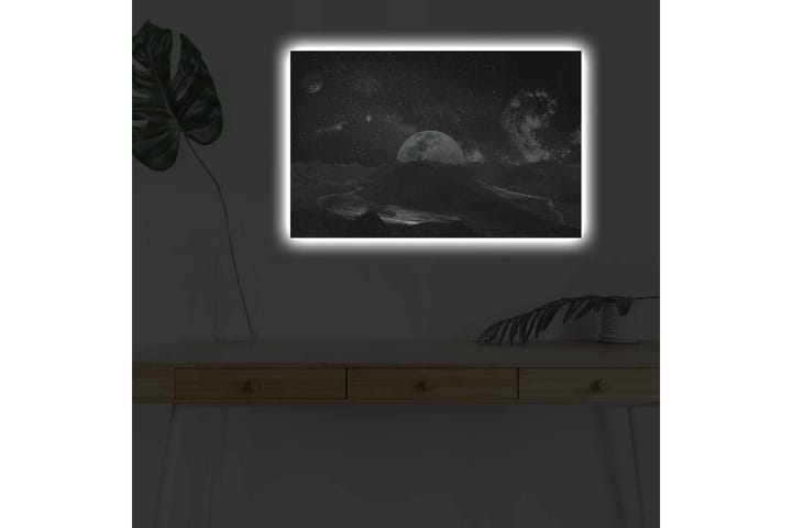 Seinäkoriste LED-valaistu Canvas Maalaus - Sisustustuotteet - Taulu & taide - Canvas-taulu