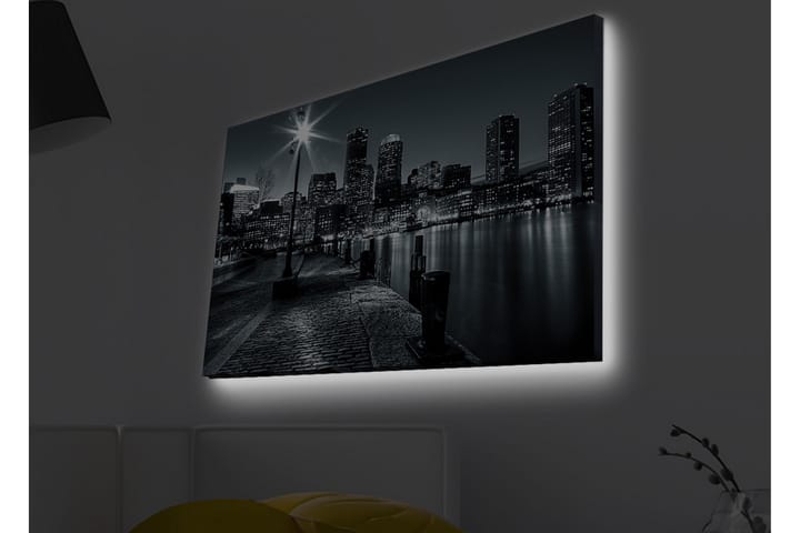 Seinäkoriste LED-valaistu Canvas Maalaus - Sisustustuotteet - Taulu & taide - Canvas-taulu