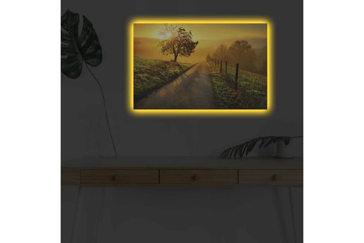 Seinäkoriste LED-valaistu Canvas Maalaus - Sisustustuotteet - Taulu & taide - Canvas-taulu