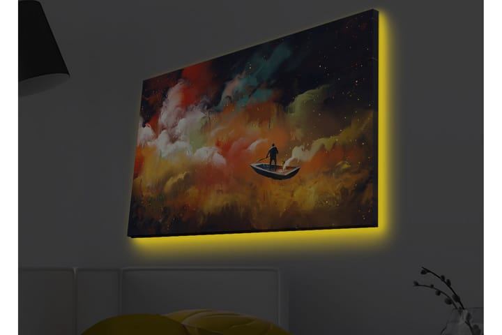 Seinäkoriste LED-valaistu Canvas Maalaus - Sisustustuotteet - Taulu & taide - Canvas-taulu