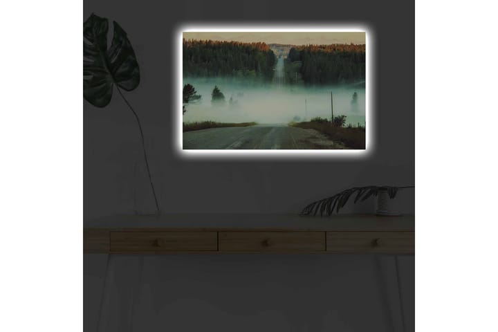 Seinäkoriste LED-valaistu Canvas Maalaus - Sisustustuotteet - Taulu & taide - Canvas-taulu