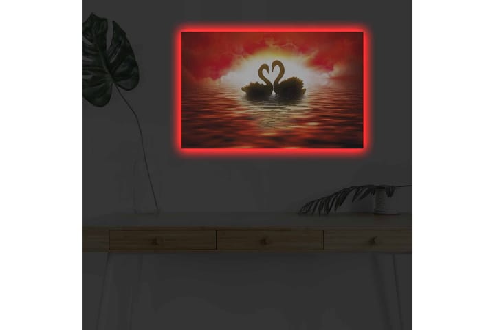 Seinäkoriste LED-valaistu Canvas Maalaus - Sisustustuotteet - Taulu & taide - Canvas-taulu