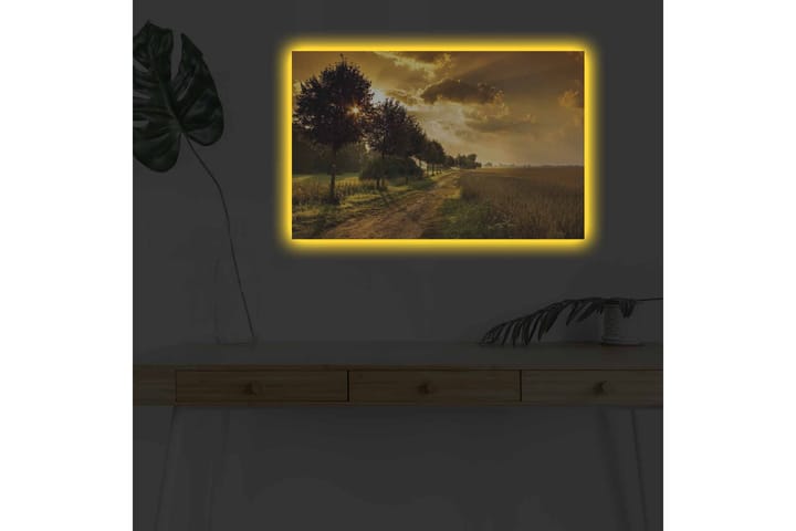 Seinäkoriste LED-valaistu Canvas Maalaus - Sisustustuotteet - Taulu & taide - Canvas-taulu