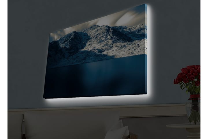 Seinäkoriste LED-valaistu Canvas Maalaus - Sisustustuotteet - Taulu & taide - Canvas-taulu