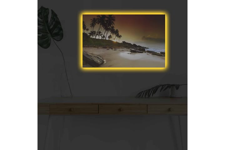 Seinäkoriste LED-valaistu Canvas Maalaus - Sisustustuotteet - Taulu & taide - Canvas-taulu